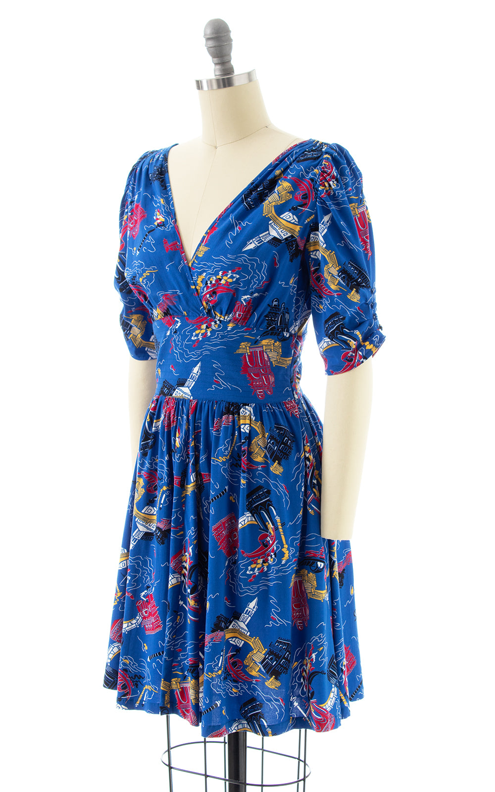 Modern 1930s Style TRASHY DIVA Venice Nights Ashley Dress | x-small
