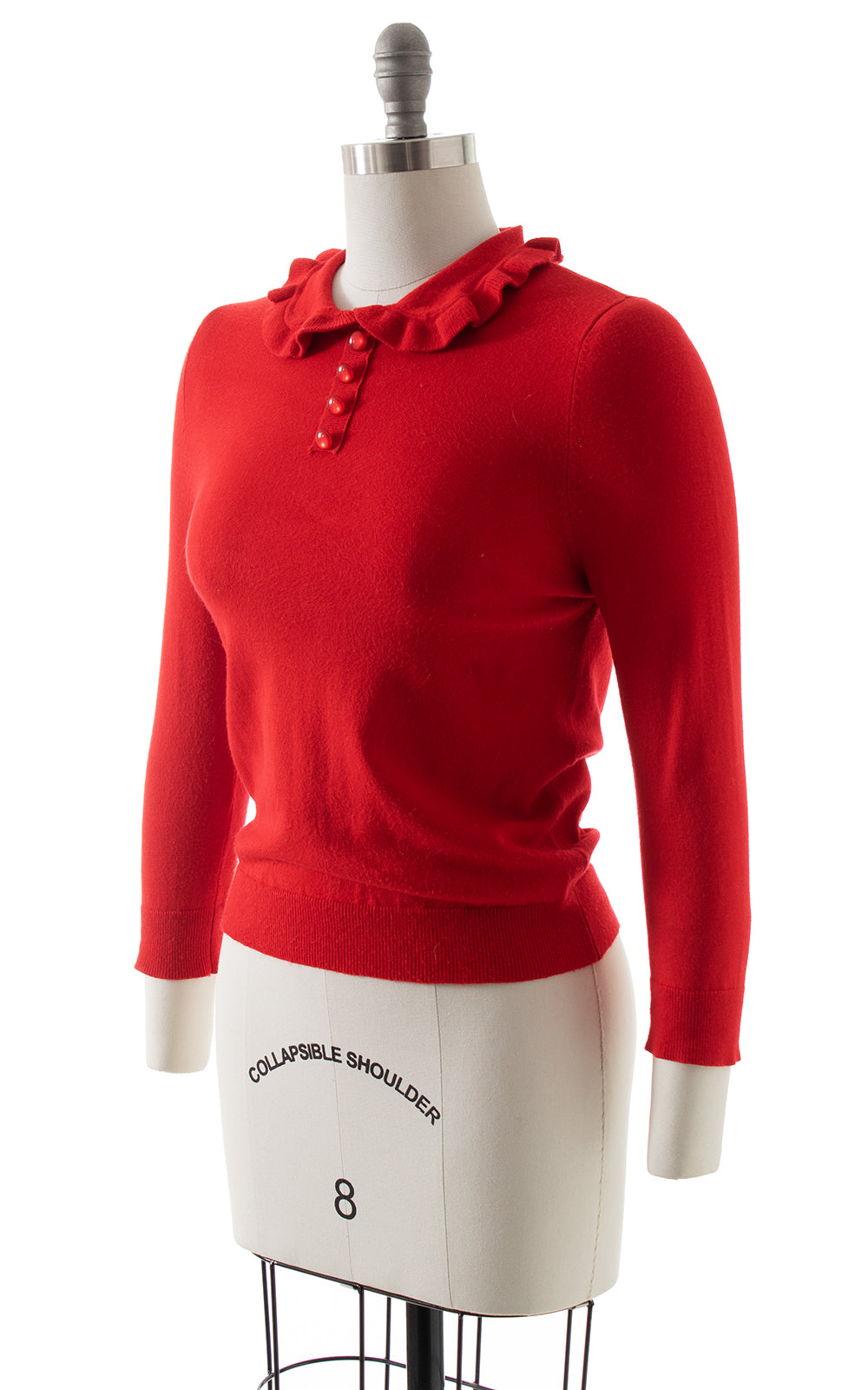 Vintage Red Knit Sweater BirthdayLifeVintage