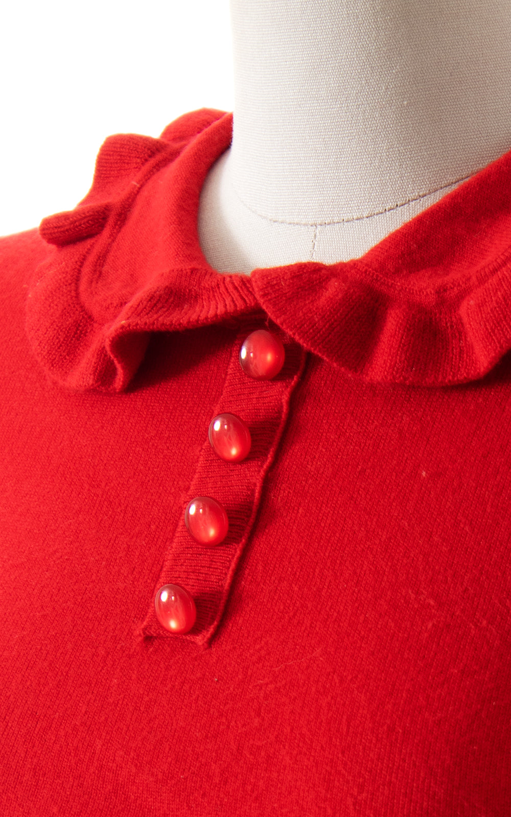 Vintage Red Knit Sweater BirthdayLifeVintage