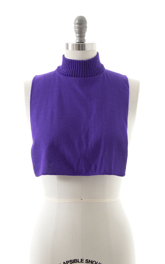 1980s Purple Turtleneck Jersey Dickey