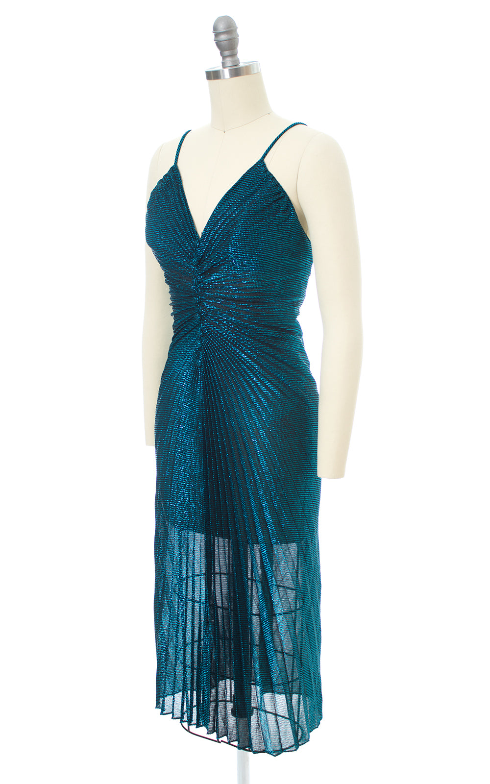 1980s Frederick's of Hollywood Travilla-Inspired Party Dress