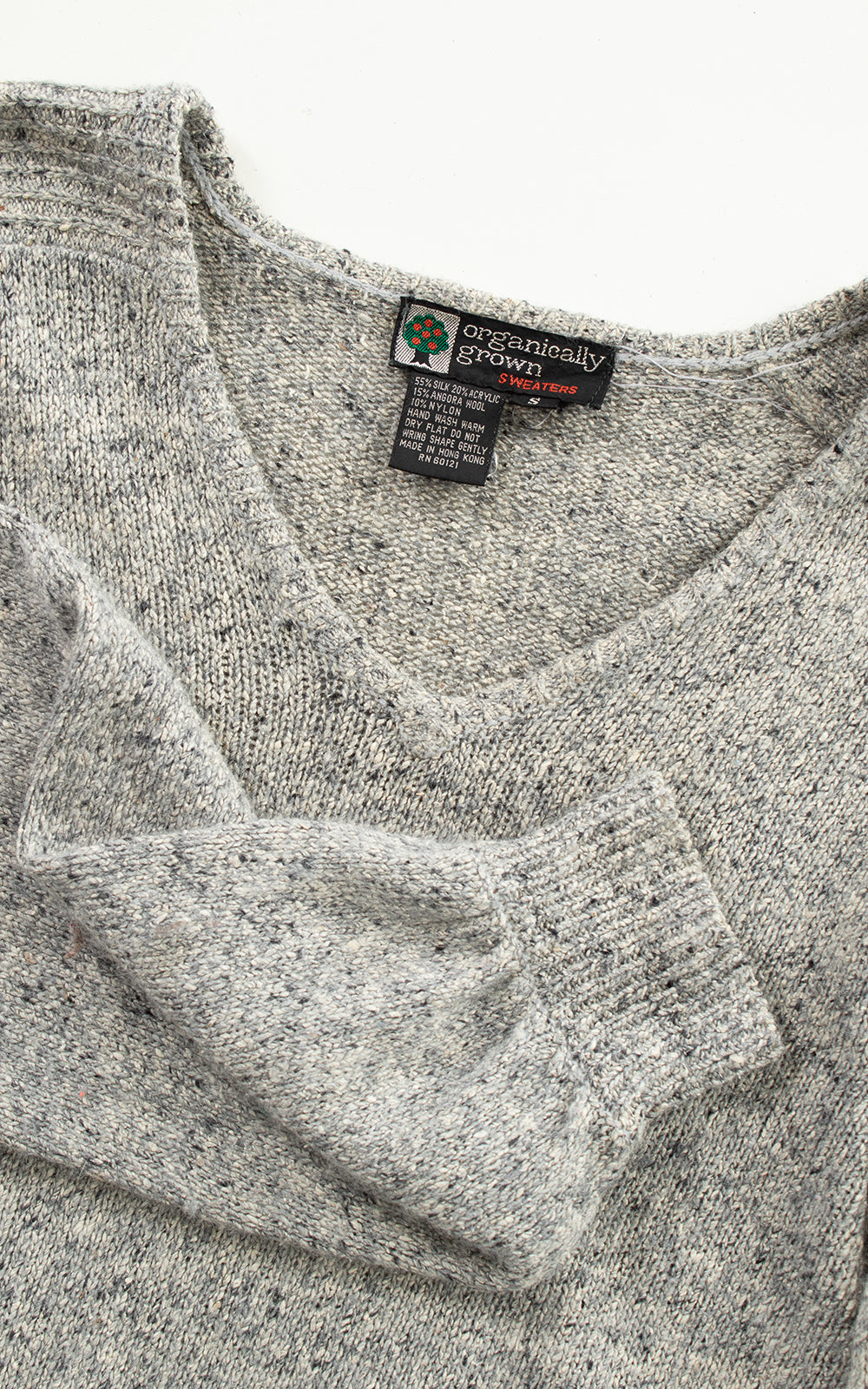 1980s Silk-Angora Blend Knit Sweater | small/medium/large