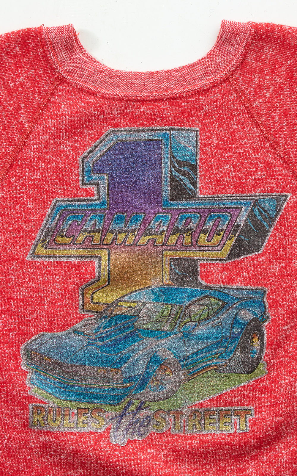 1970s 1980s Camero Iron-On Transfer Sweatshirt | x-small