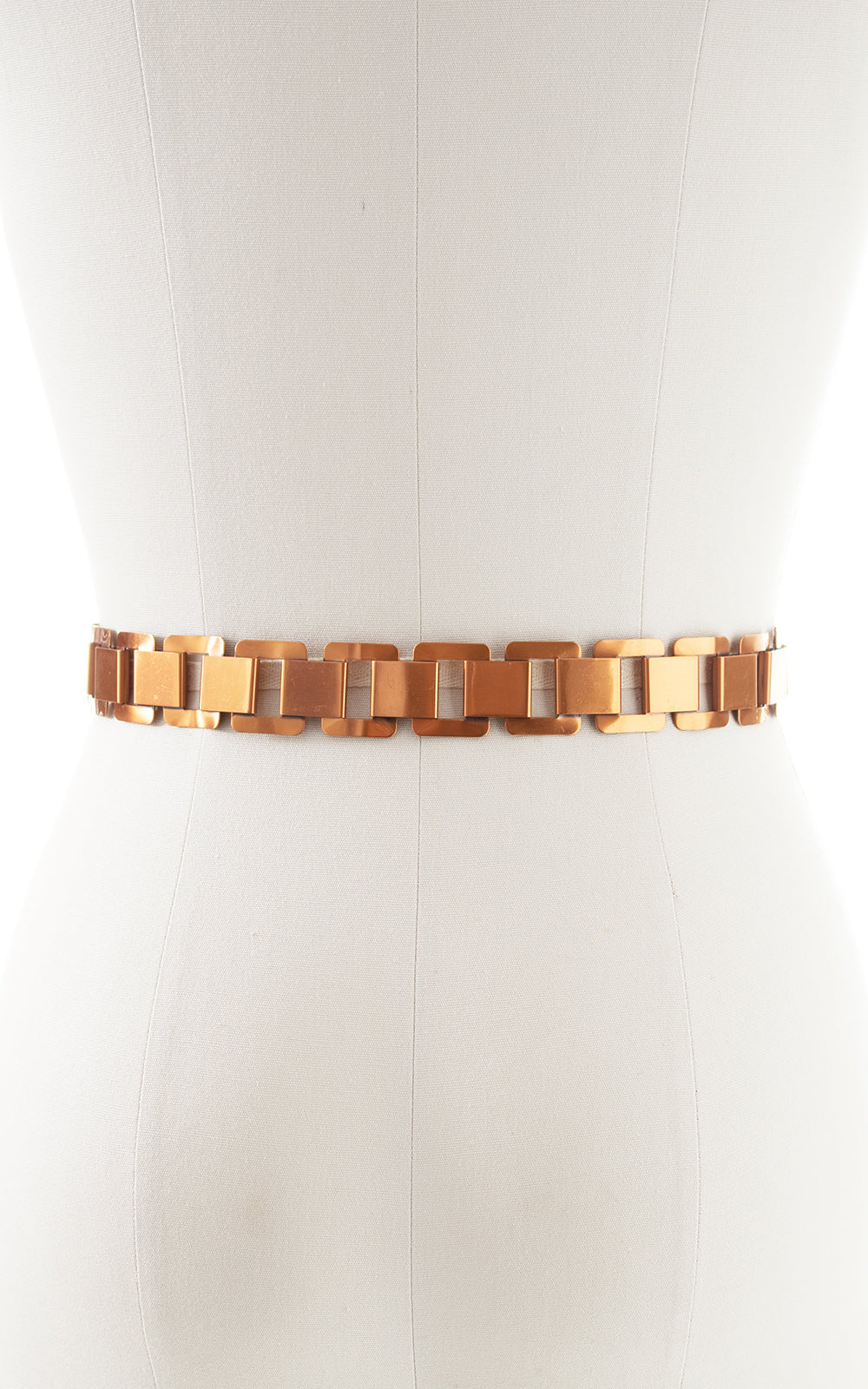 1950s Copper Chain Cinch Belt | small/medium