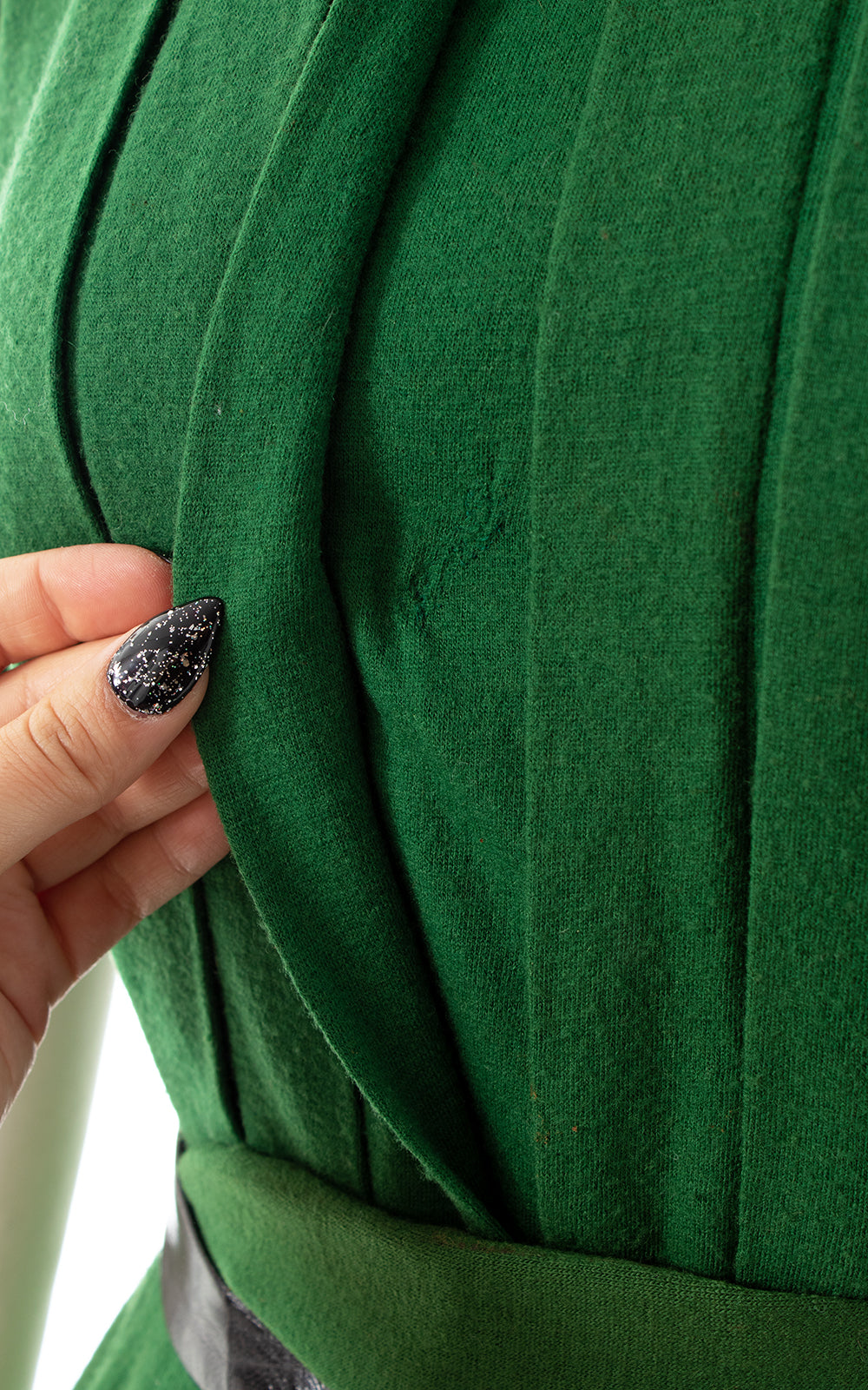 1940s 1950s VERA MAXWELL Green Wool Dress | small Birthday Life Vintage 1940s 1950s VERA MAXWELL Green Wool Dress | small Birthday Life Vintage