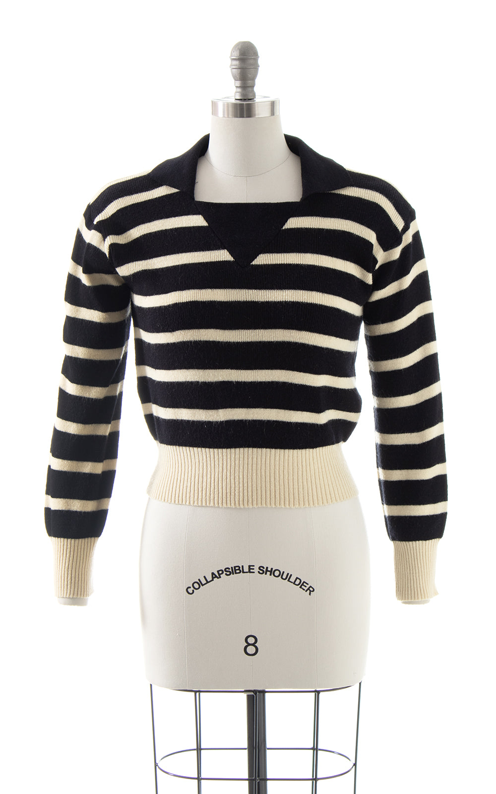 1970s Striped Sailor Sweater BirthdayLifeVintage