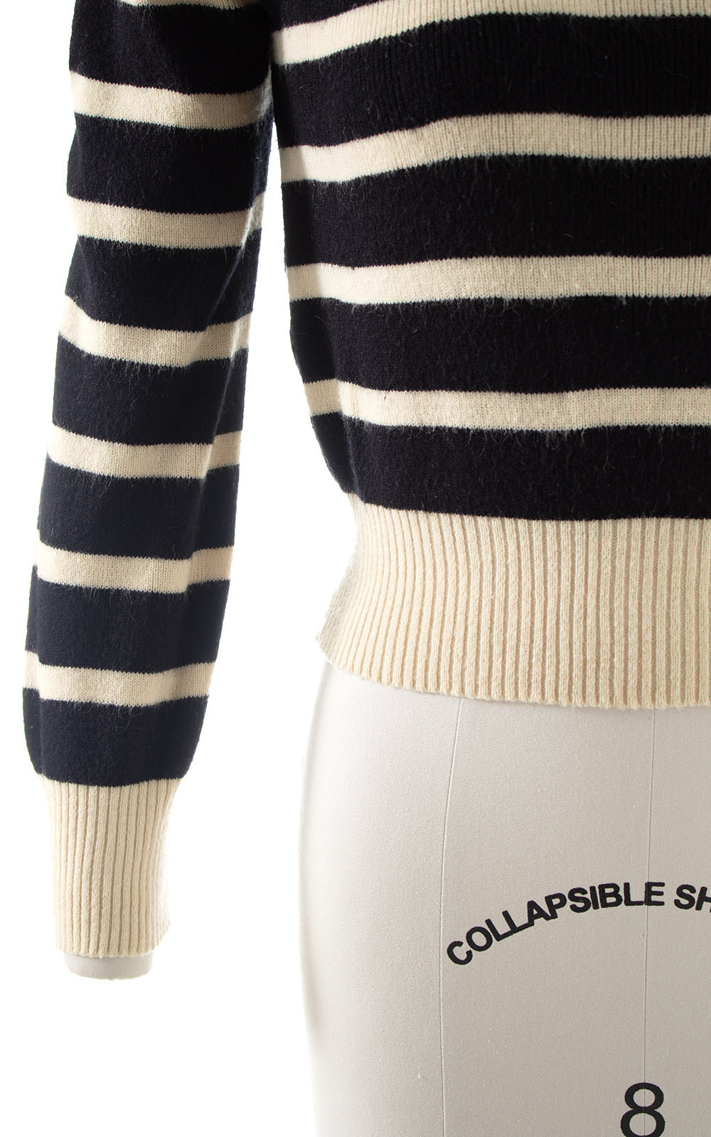 1970s Striped Sailor Sweater BirthdayLifeVintage