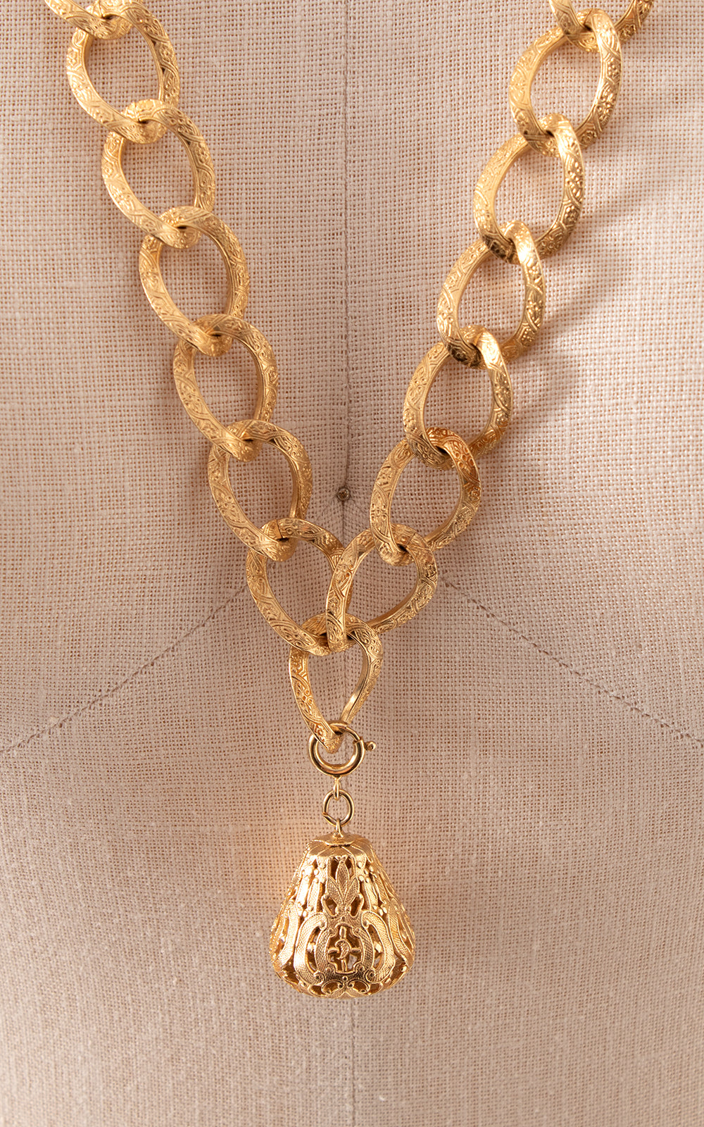 Vintage Sarah Coventry Long Link Necklace BirthdayLifeVintage