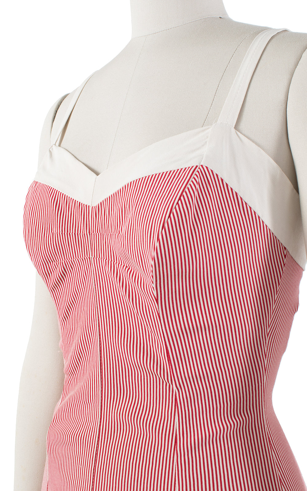 1950s Cole of California Striped Swimsuit | x-small/small