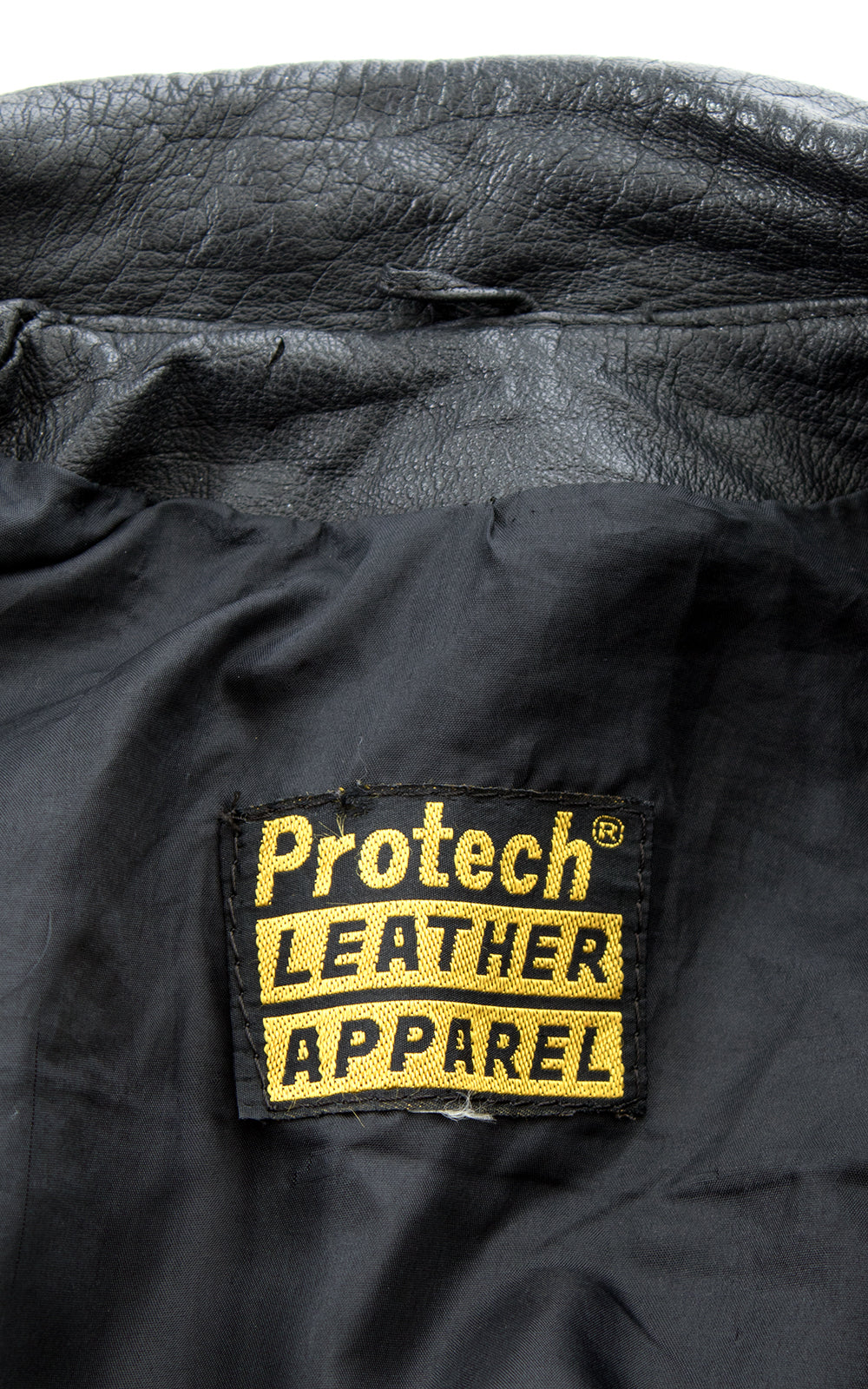 1980s Black Leather Cropped Moto Jacket | large – Birthday Life Vintage