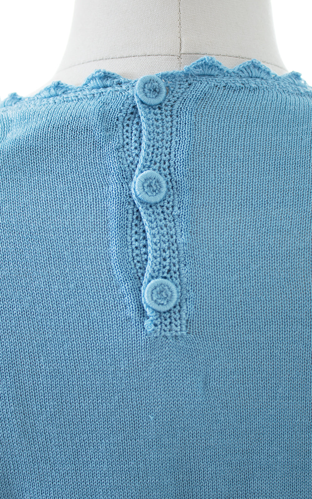1960s Open Knit Sweater Top