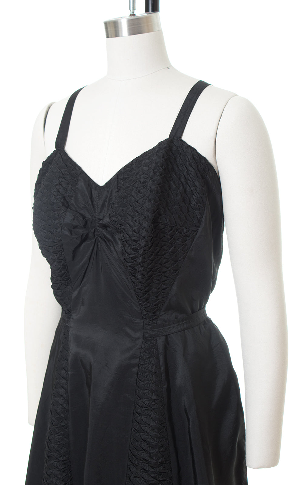 1950s Catalina Black Skirted Swimsuit