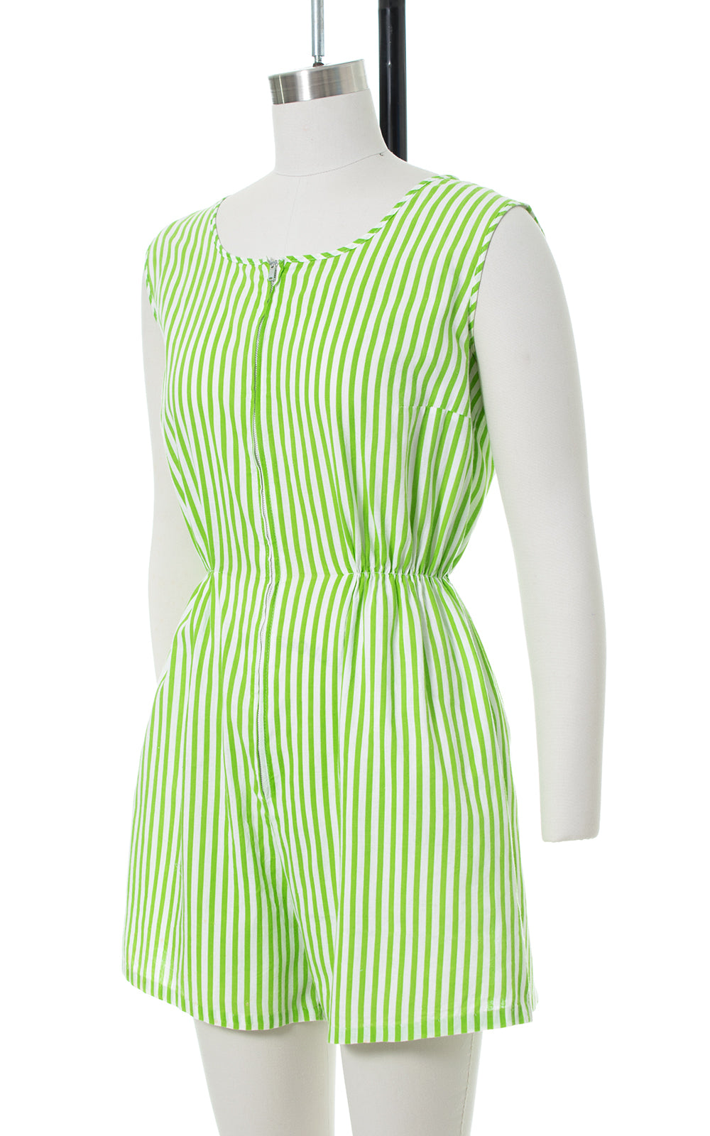 1950s Striped Cotton Romper & Skirt Playsuit | small – Birthday Life ...