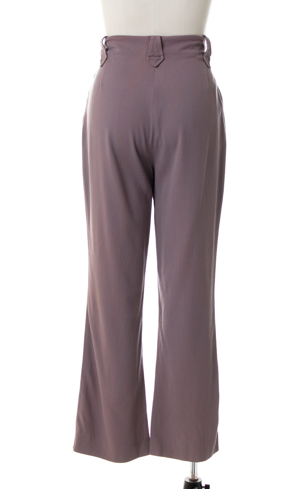 1960s Mauve Western Pearl Snap Pants