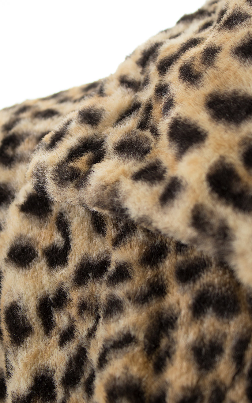 1950s Leopard Print Faux Fur Swing Coat | small/medium – Birthday Life ...