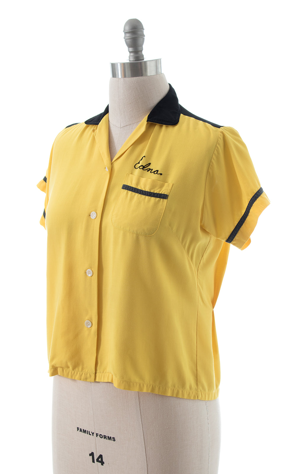 1950s Cummings Beauty Shop Bowling Shirt