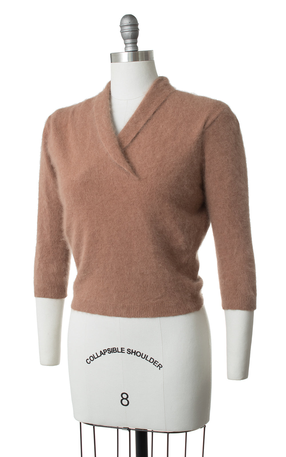 1950s Angora Cropped Sweater