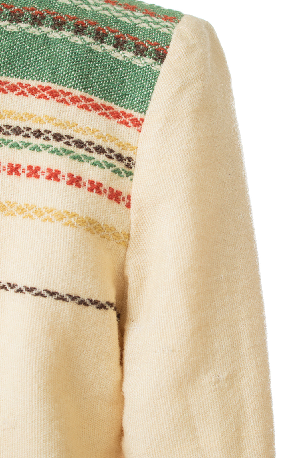 1960s Scandinavian Woven Wool Jacket | medium