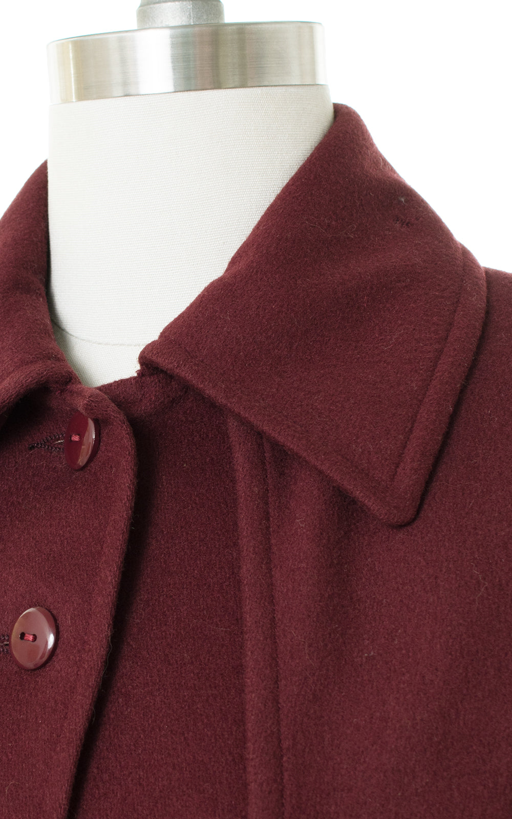 1970s Saint Laurent Wool Capelet Coat