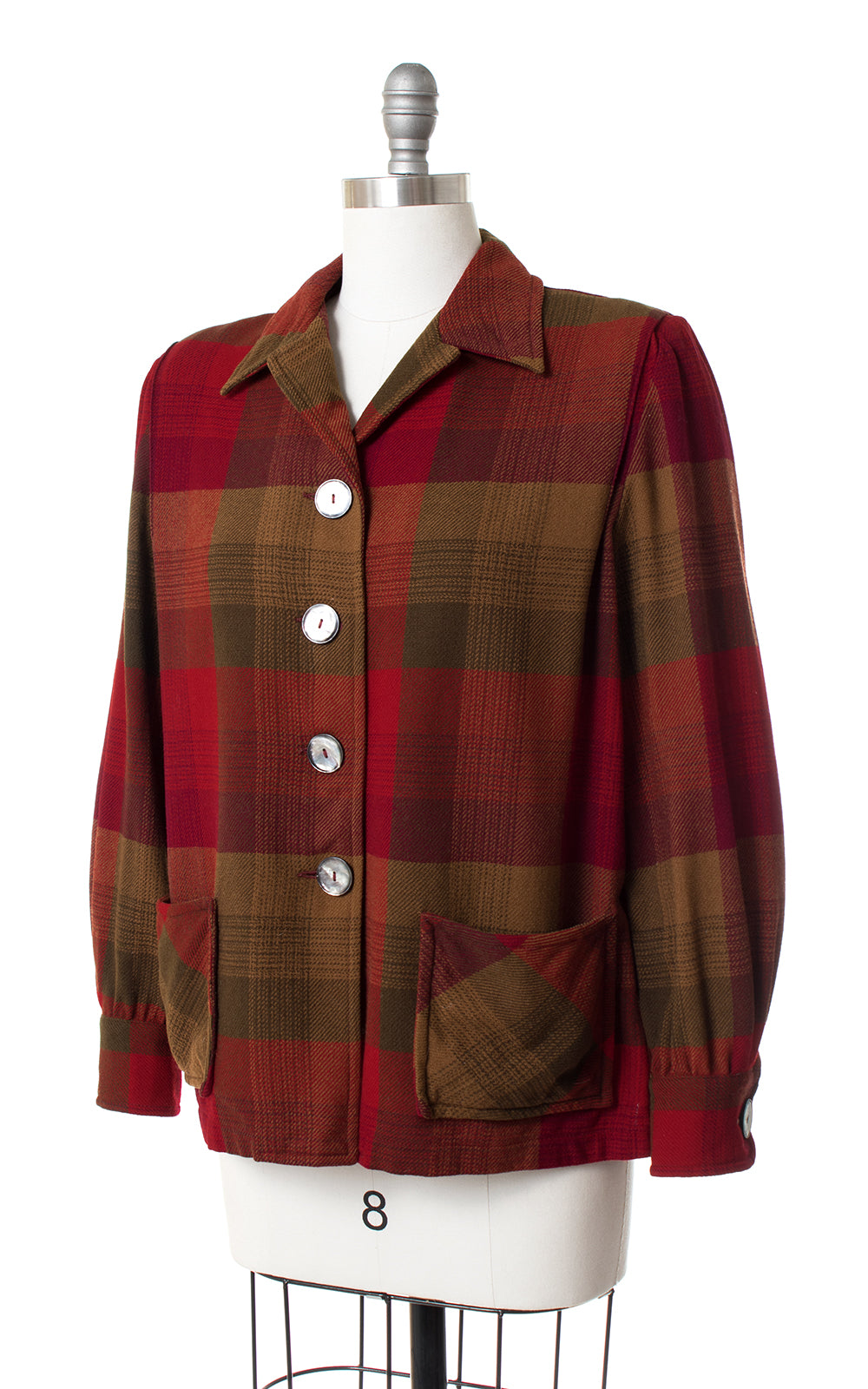 Pendleton 49er Jacket Pattern 1950s Plaid Wool Pendleton 49er Jacket | medium/large – Birthday Life ...