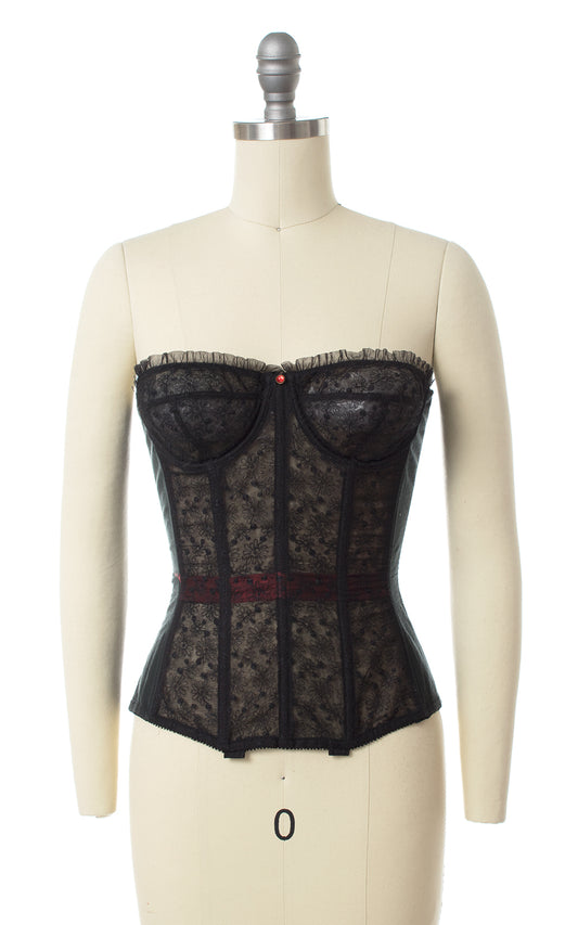 1950s Merry Widow Bustier Bra