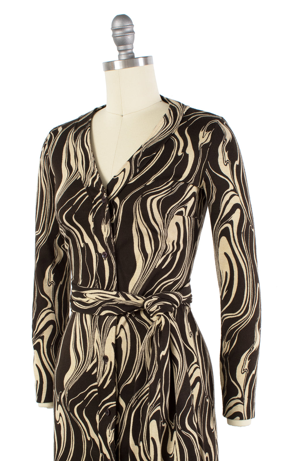 1970s Diane Von Furstenberg Jersey Dress