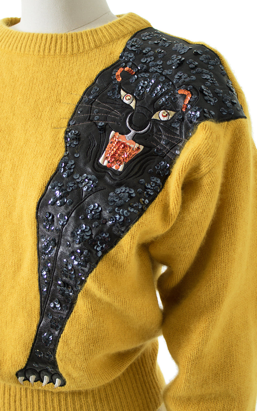 1980s Black Panther Sweater
