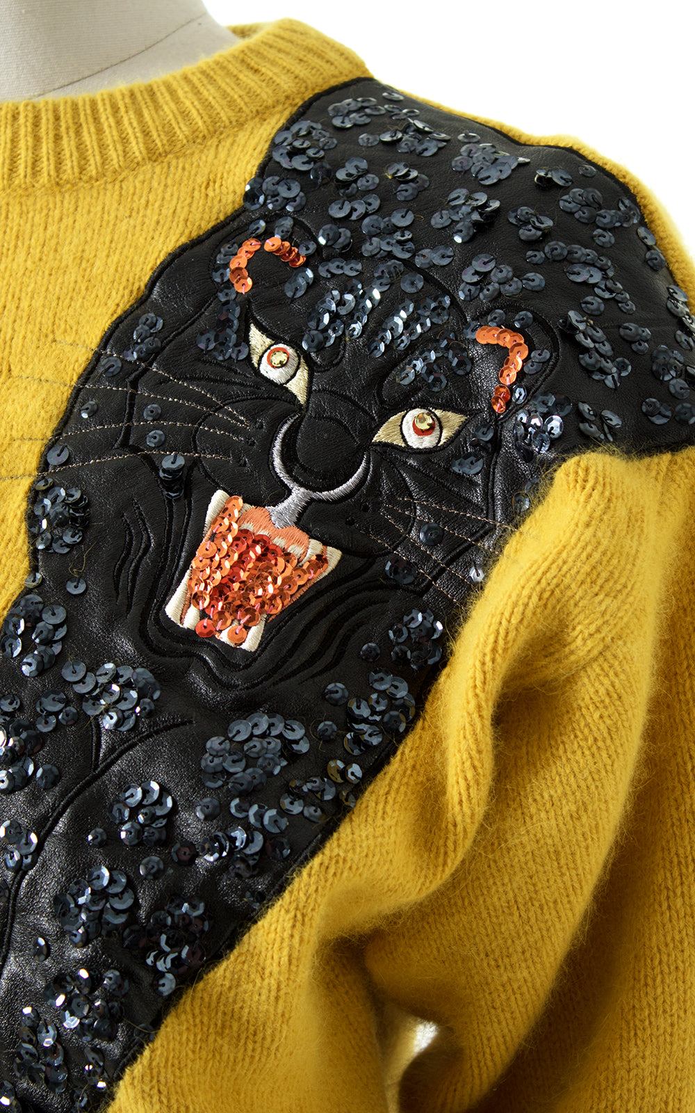 1980s Black Panther Sweater