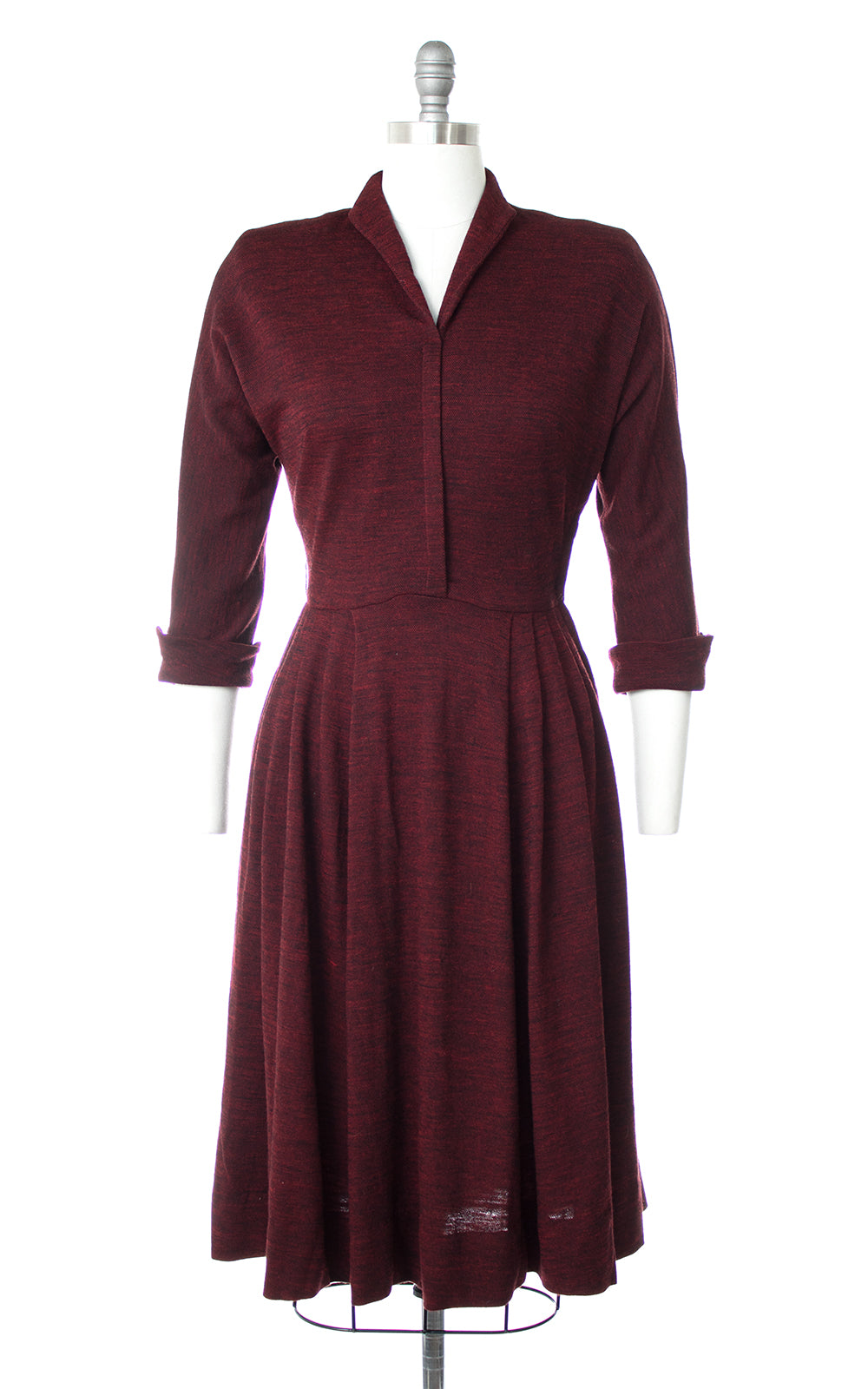 1950s Knit Day Dress