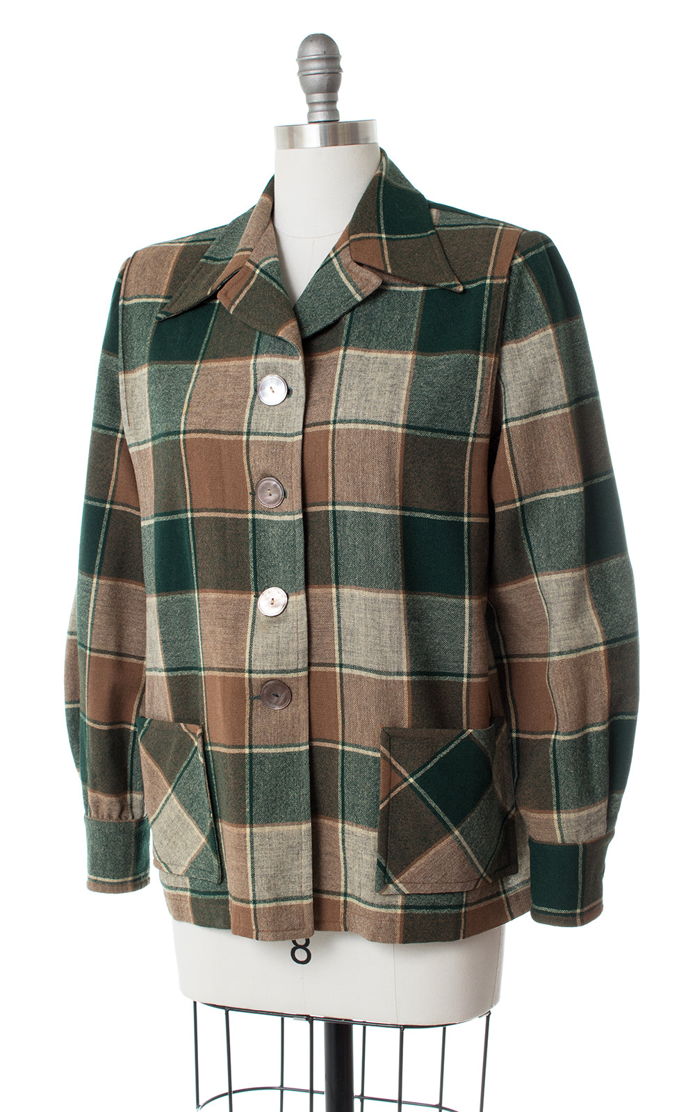 Pendleton 49er Jacket Pattern 1950s Pendleton 49er Wool Jacket | large – Birthday Life Vintage