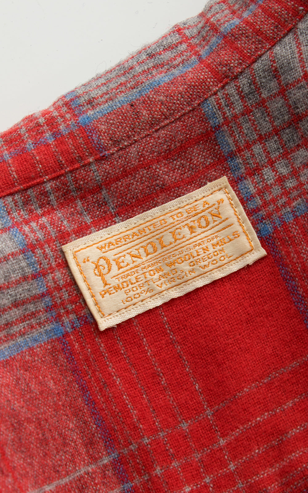 1950s Pendleton 49er Plaid Wool Jacket