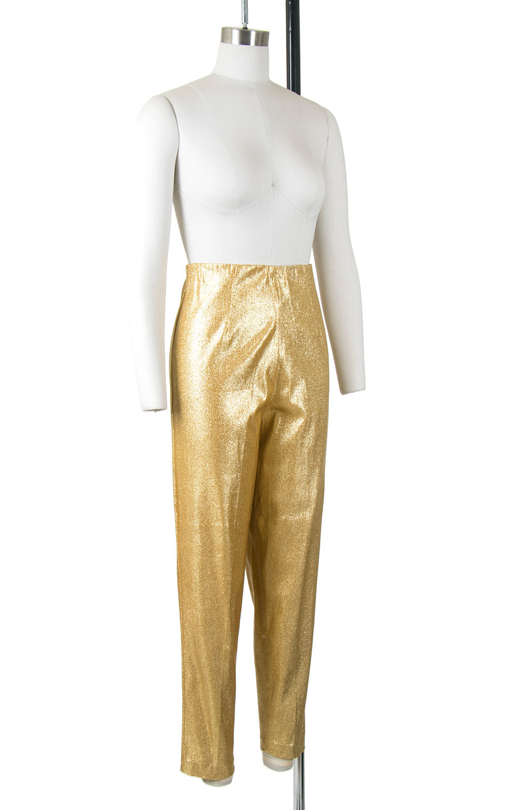 cigarette pants 50s Women's 1950s Pants: Cigarette, Capri, Jeans Fashion History All models are made in my studio in Berlin 1950s Style Gray Wool Trousers