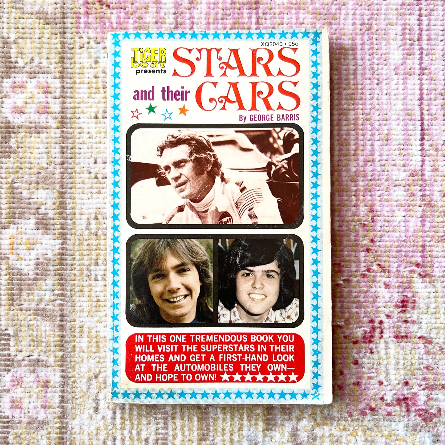 [AS-IS] 1973 "Stars and their Cars" Paperback Book