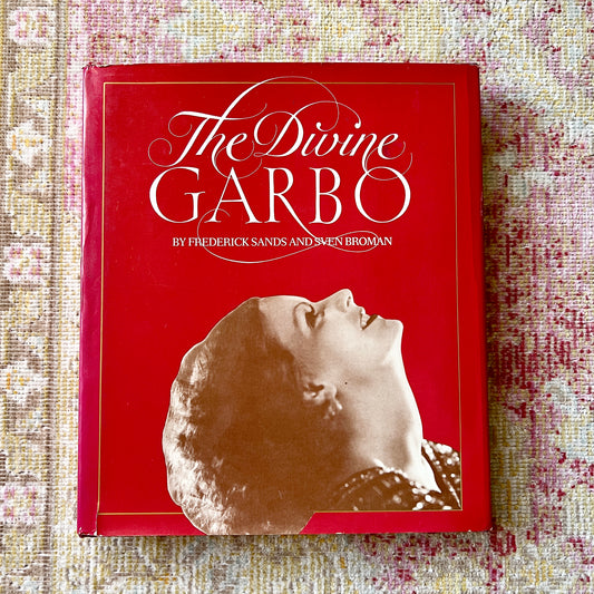 [AS-IS] 1979 "The Divine Garbo" Coffee Table Hardcover Book