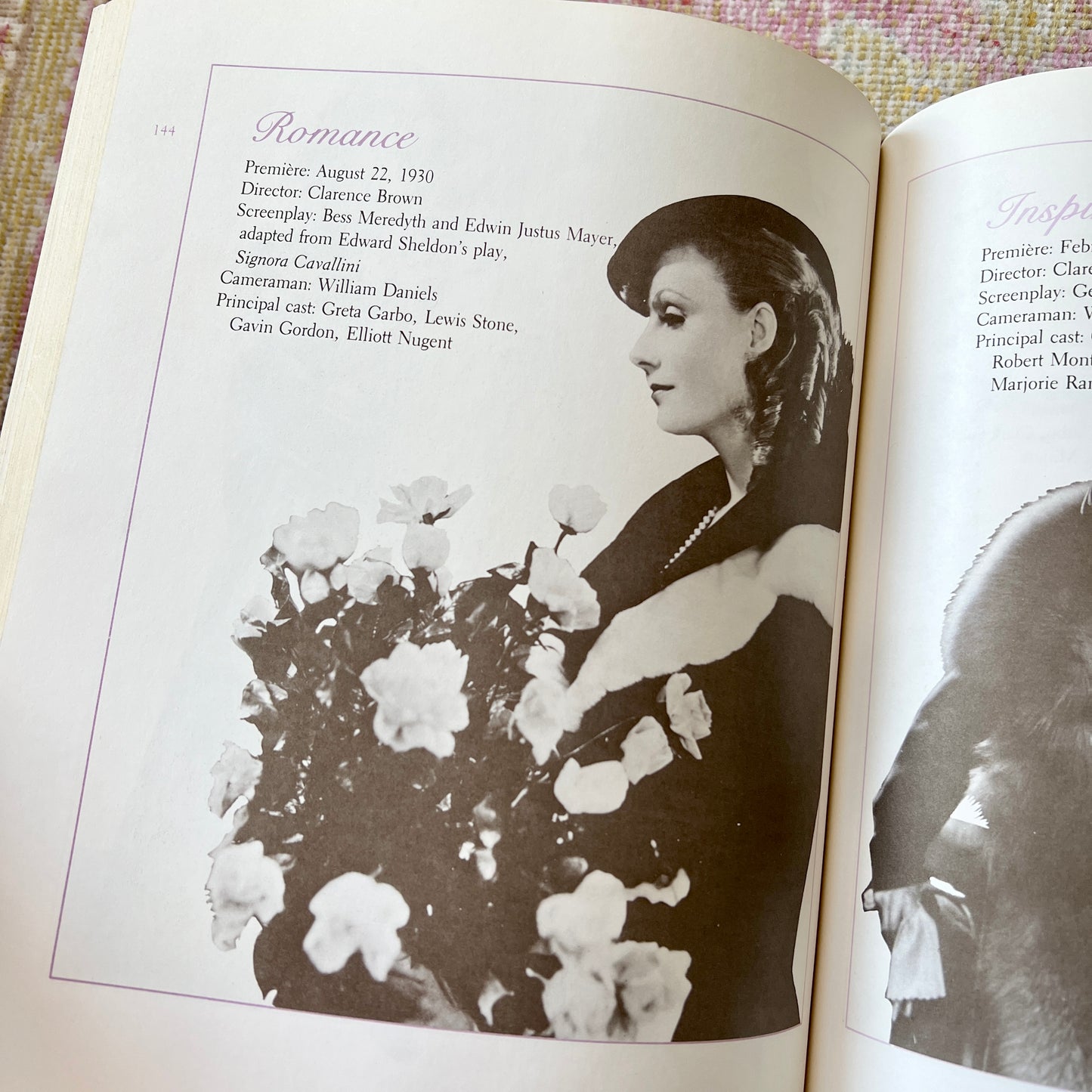 [AS-IS] 1979 "The Divine Garbo" Coffee Table Hardcover Book