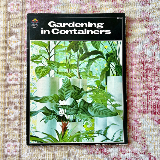 [AS-IS] 1975 "Gardening in Containers" Paperback Book