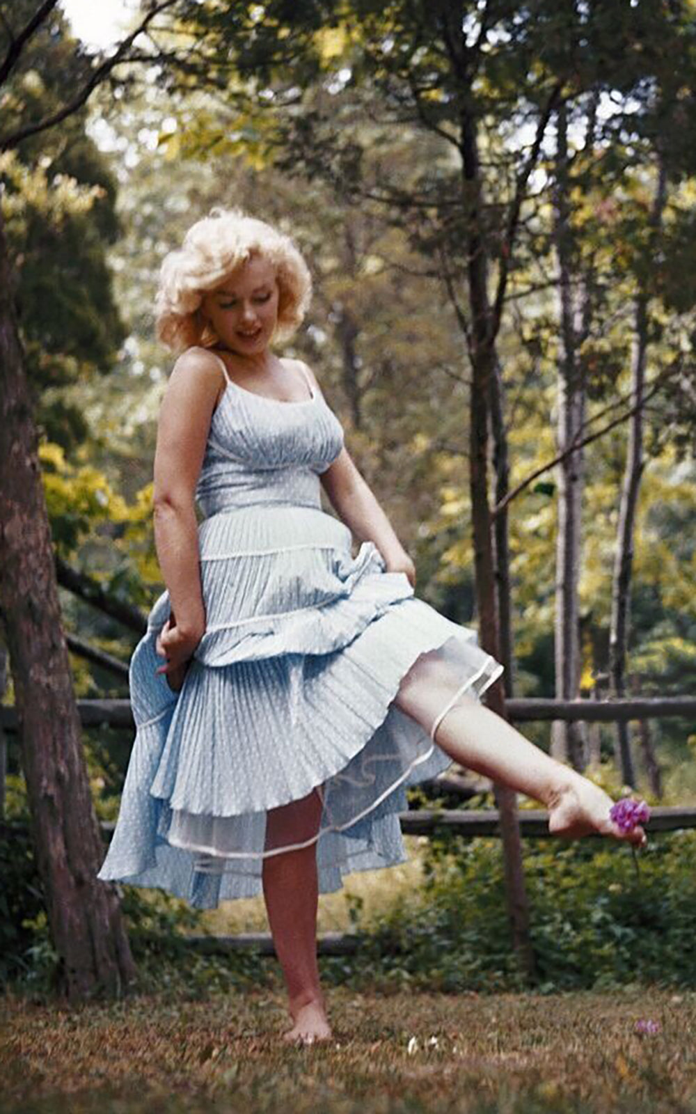 Vintage 50s 1950s RAPPÍ Marilyn Monroe Gathered Cotton Yellow Polka Dot Sundress Birthday Life Vintage